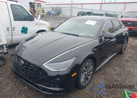 2021 Hyundai Sonata Limited from USA, damaged, VIN 5NPEH4J27MH120974